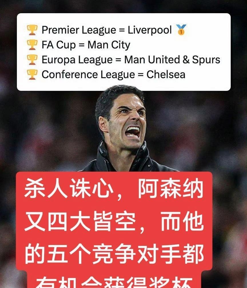 阿森纳球员伤情恶化，或将缺席下场对阵